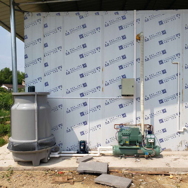 贛州冷庫施工現場